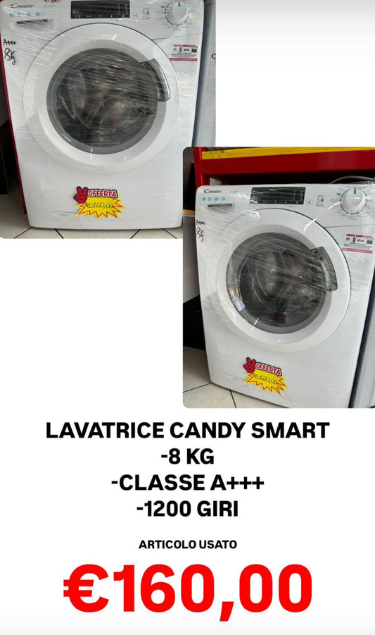 lavatrice candy 8 kg