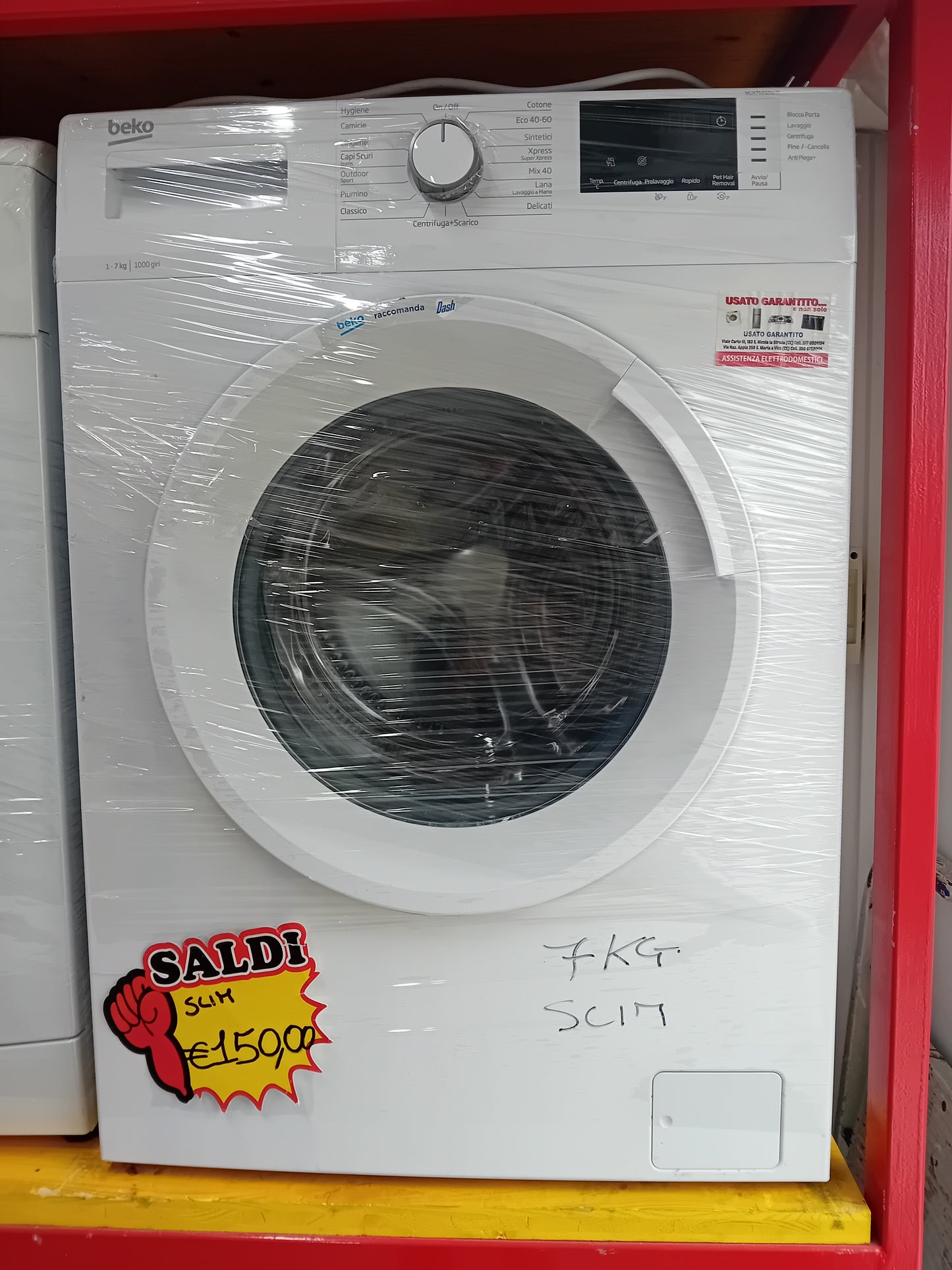 LAVATRICE BEKO SLIM 7KG