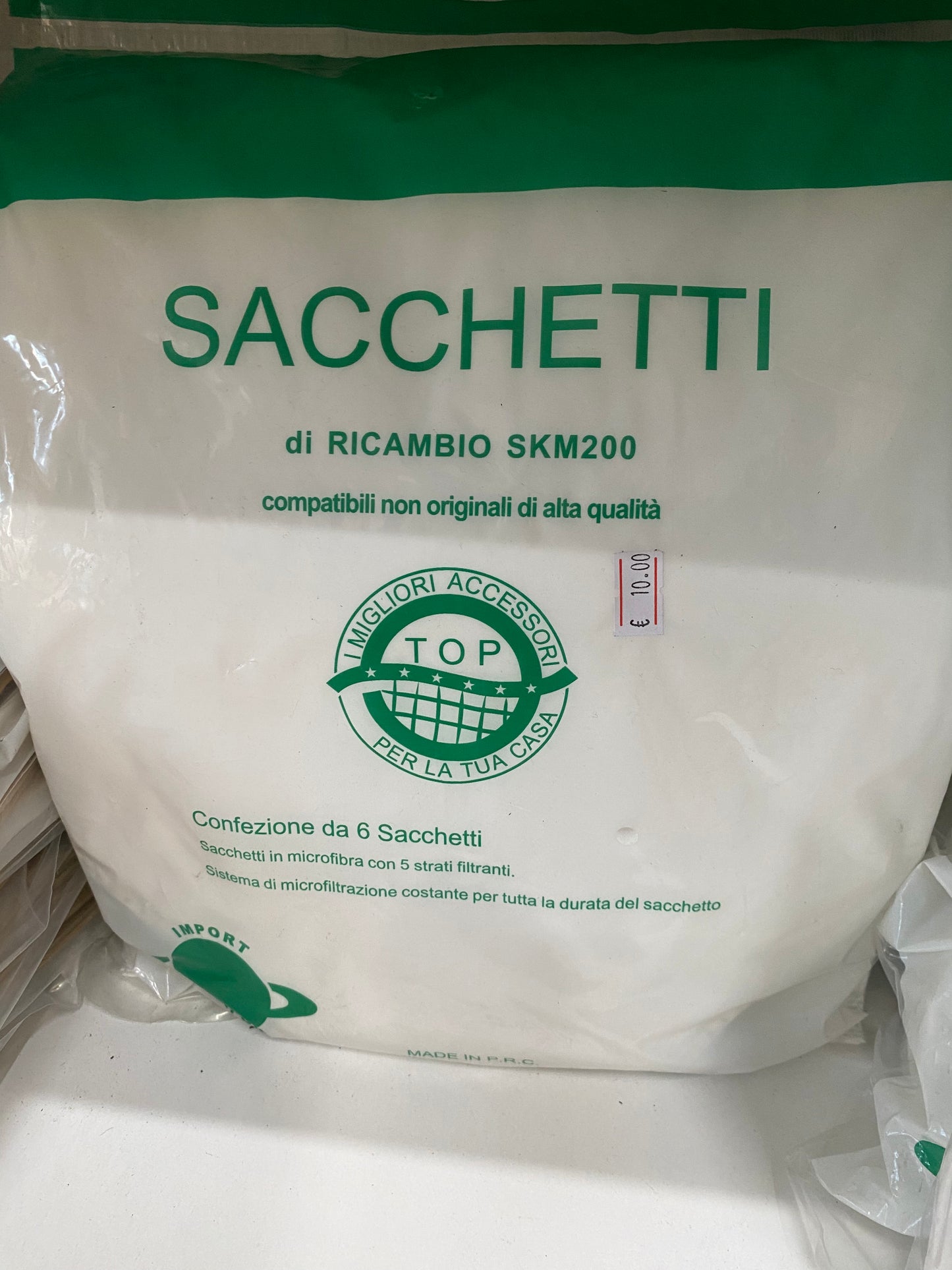 SACCHETTI FOLLETTO VK200 COMPATIBILI