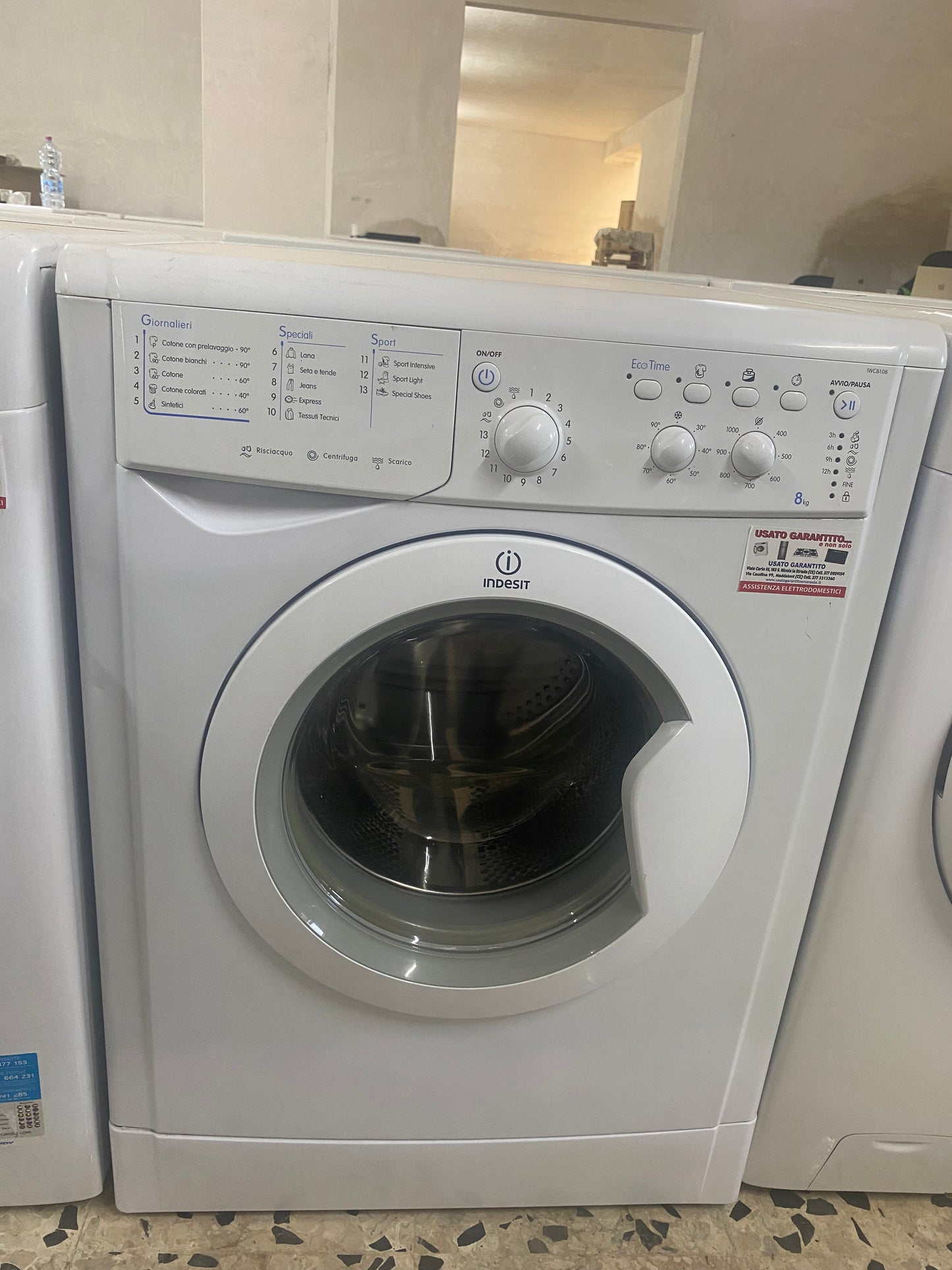 LAVATRICE INDESIT 8 KG