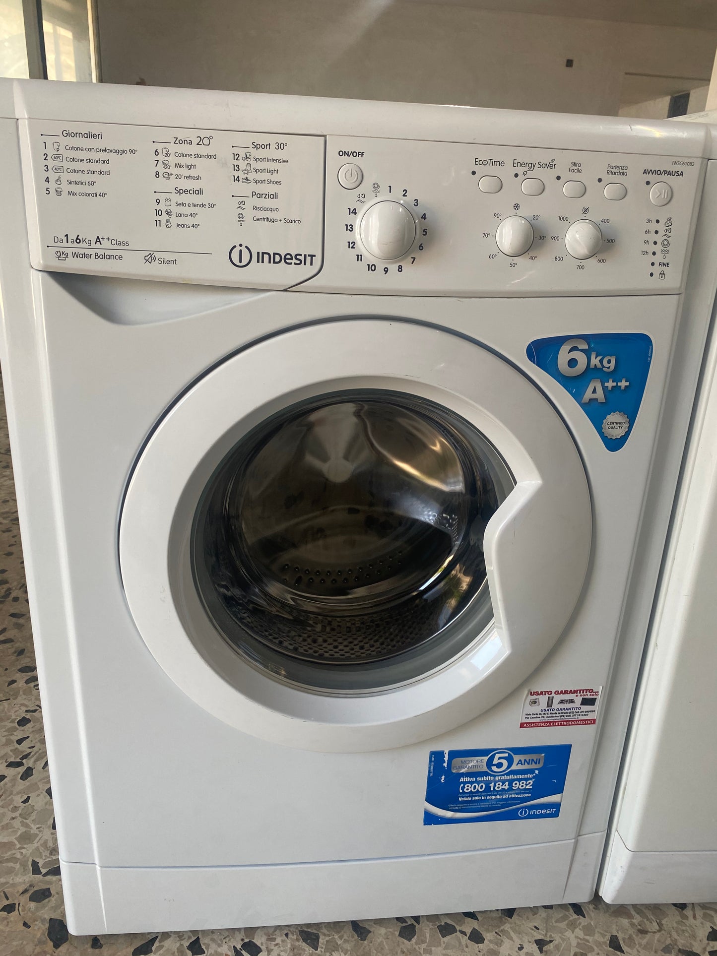 LAVATRICE INDESIT 6 KG