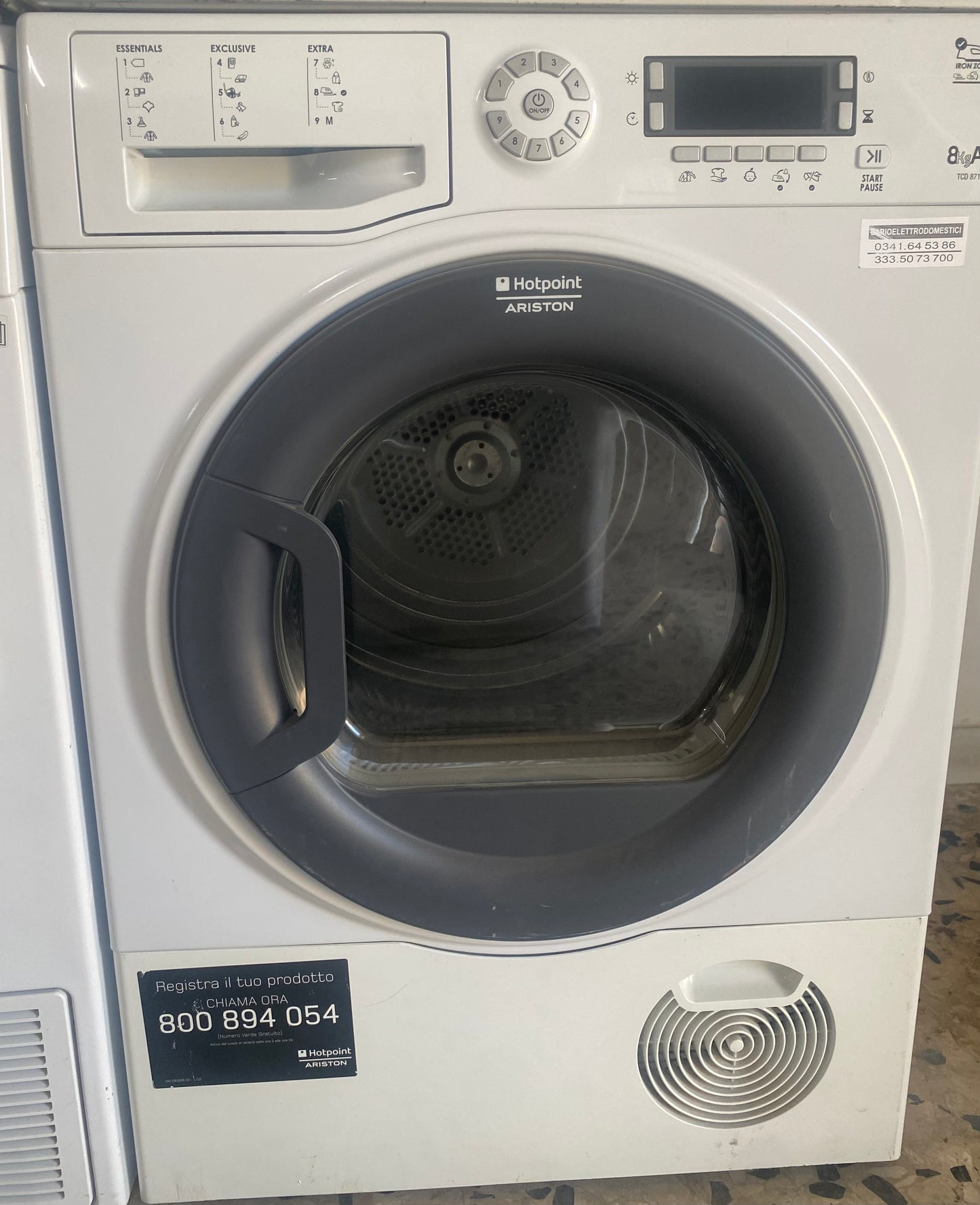 ASCIUGATRICE HOTPOINT ARISTON 8 KG